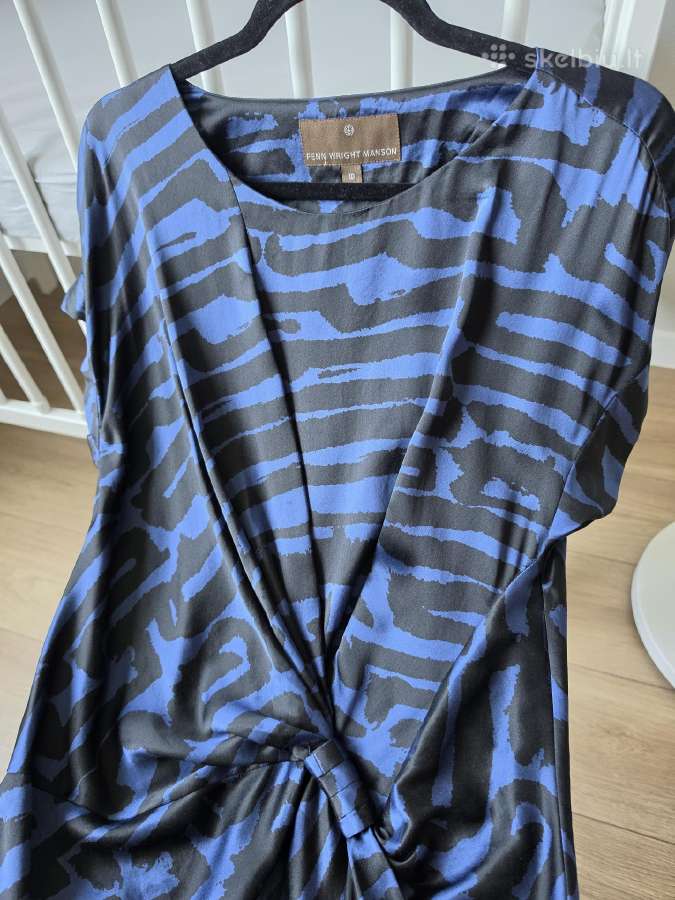 100% Silk Fenn Wright Manson midi suknelė - nuotraukos Nr. 9