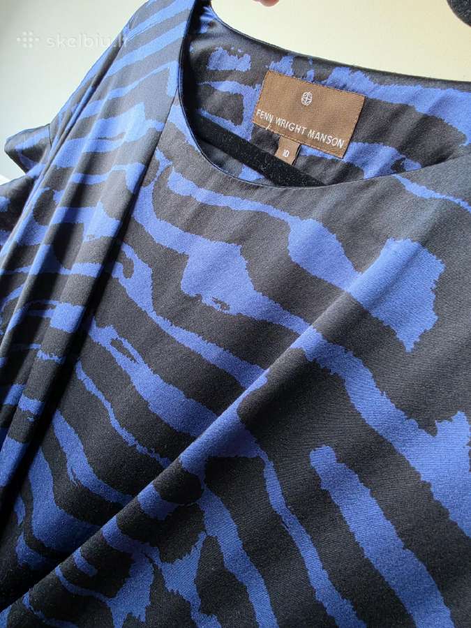 100% Silk Fenn Wright Manson midi suknelė - nuotraukos Nr. 10