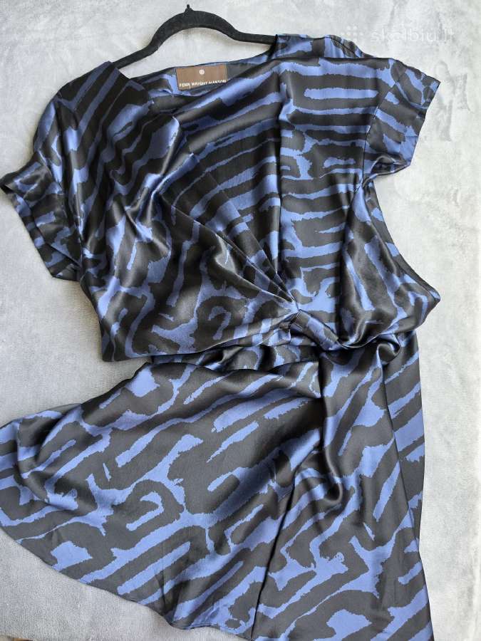 100% Silk Fenn Wright Manson midi suknelė - nuotraukos Nr. 11