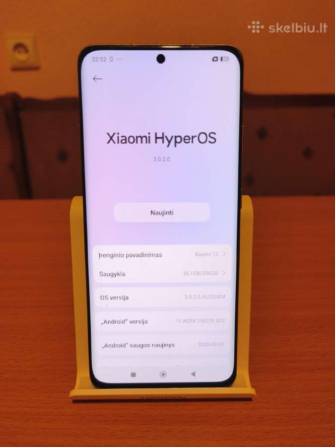 Puikus Xiomi 12, 256gb - nuotraukos Nr. 7