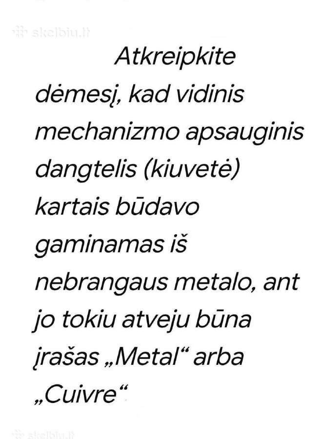 Moteriškas auksinis laikrodis kulonas - nuotraukos Nr. 17