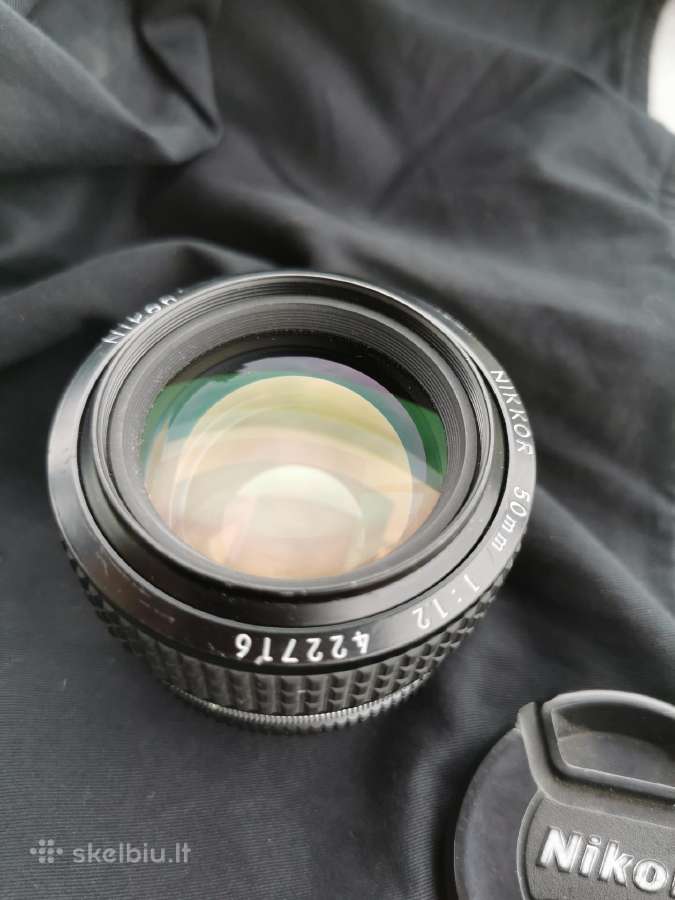 Nikon Nikkor 50mm f/1.2 ai-s - nuotraukos Nr. 4