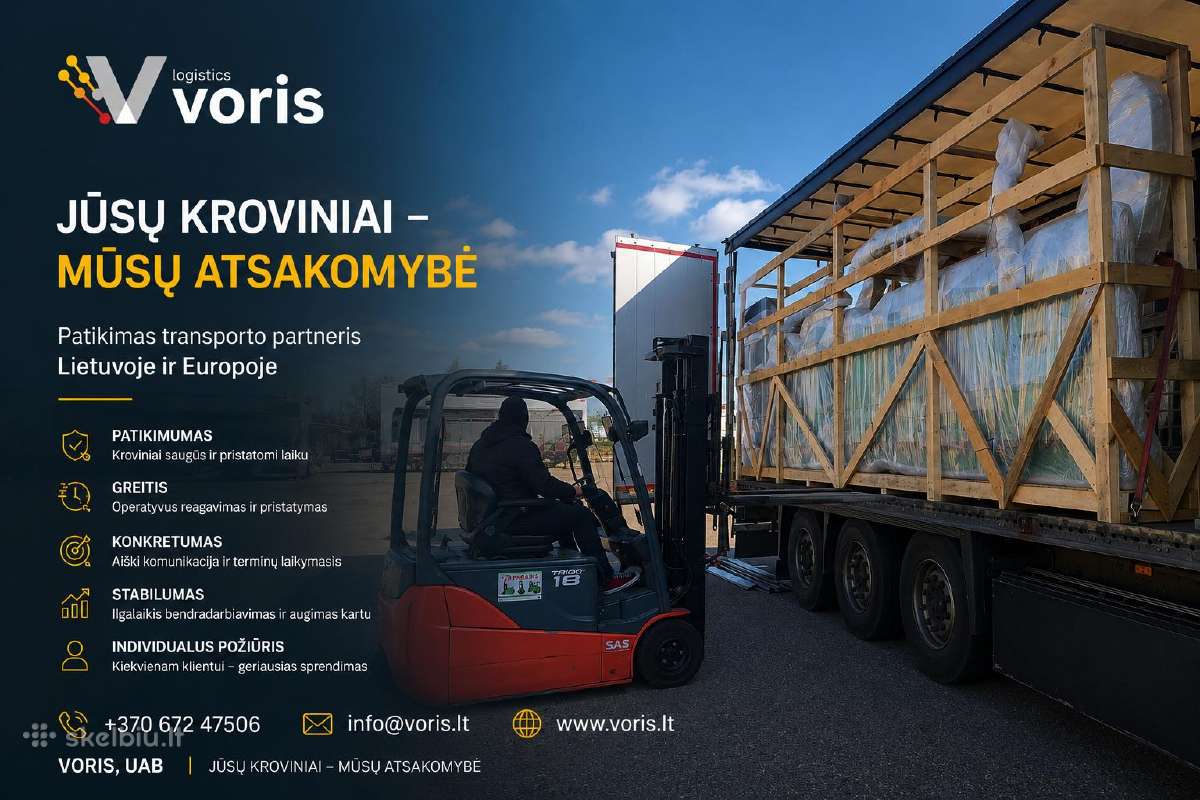 Krovinių pervežimas Lietuva - Europa - nuotraukos Nr. 3