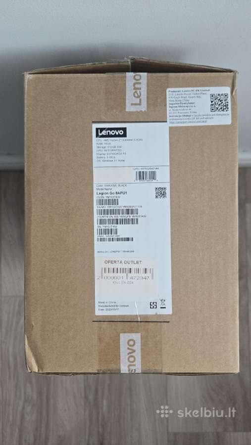 Lenovo Legion Go Z1 extreme 512 GB - nuotraukos Nr. 17