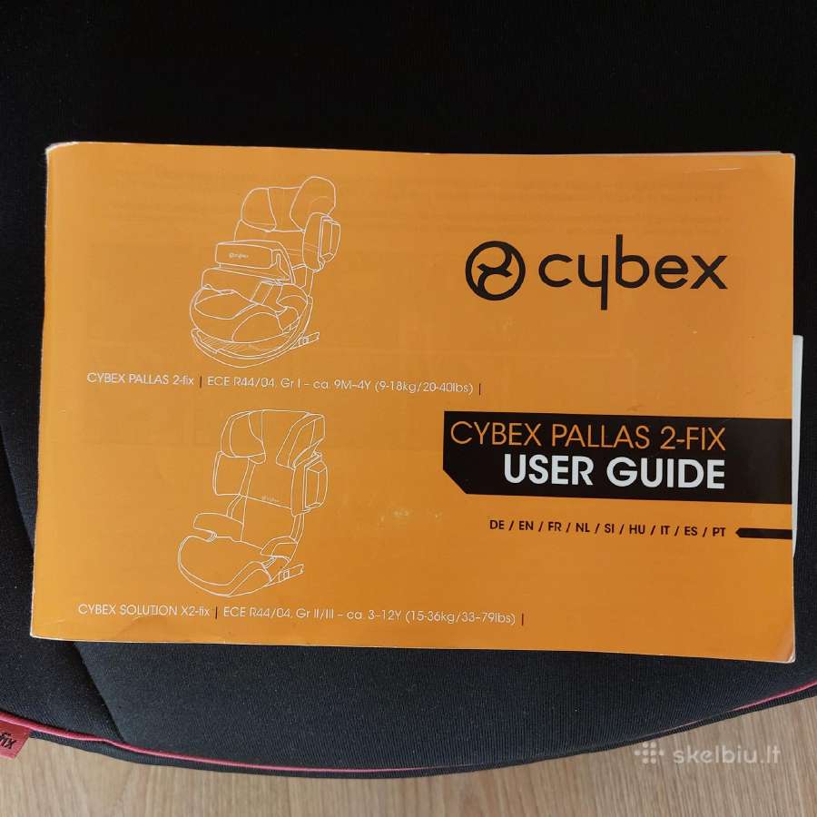 Puikios būklės Cybex Pallas 2-fix autokėdutė - nuotraukos Nr. 15