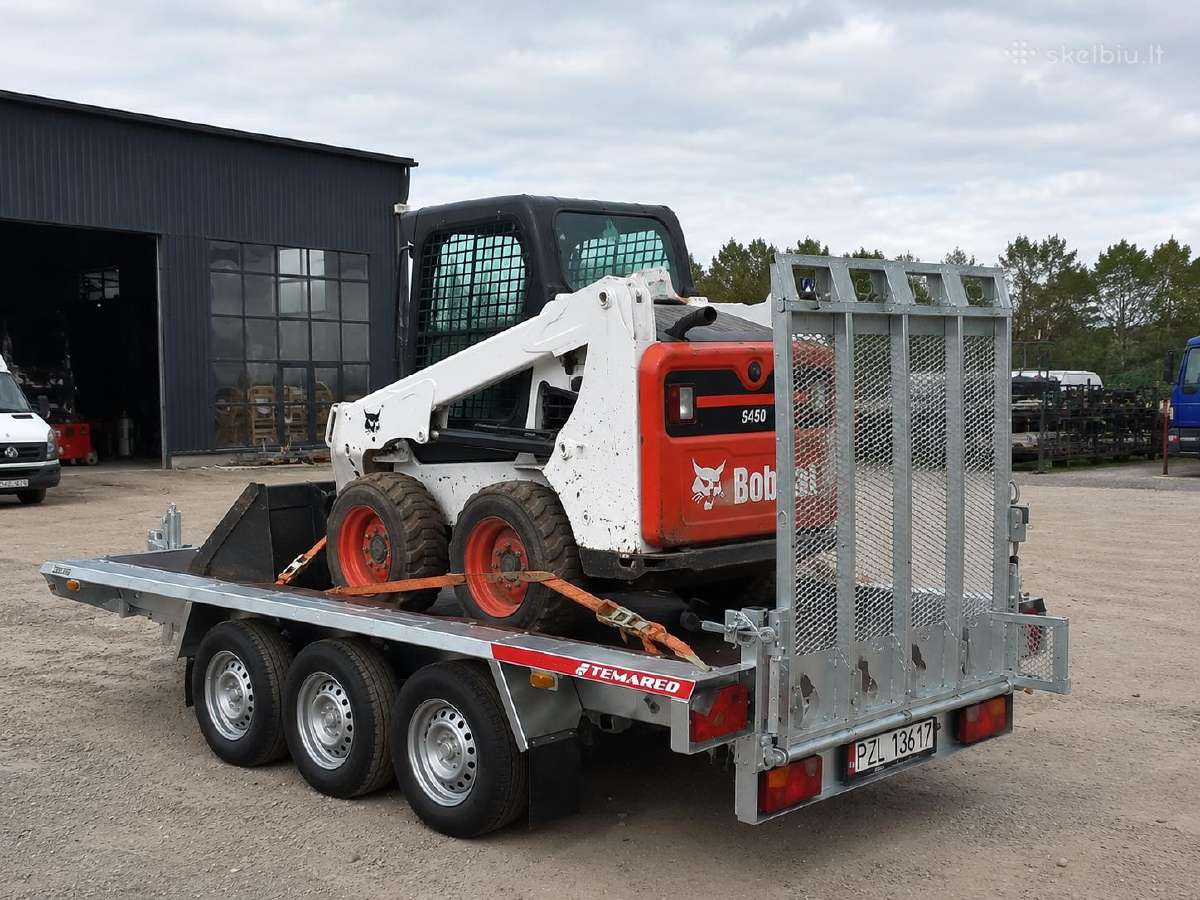 Priekabos nuoma ekskavatoriams,bobcat ir spec.tech - nuotraukos Nr. 2