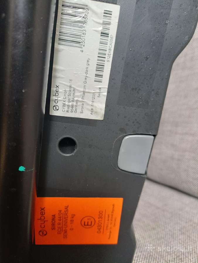 Autokėdutė Cybex Sirona - nuotraukos Nr. 6
