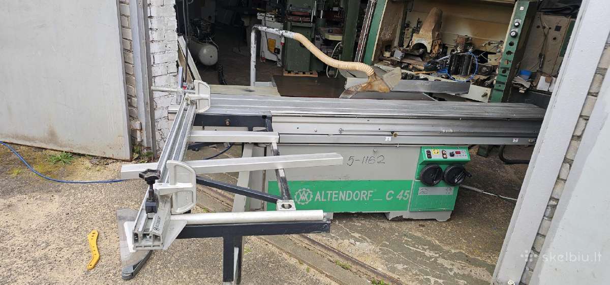 Naudotos formatinio pjovimo staklės Altendorf C45 - nuotraukos Nr. 13