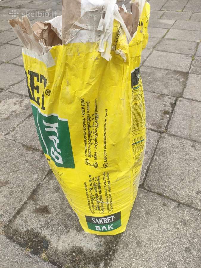 Sakret Bak armuojami armuojamieji tinkas / klijai - nuotraukos Nr. 3