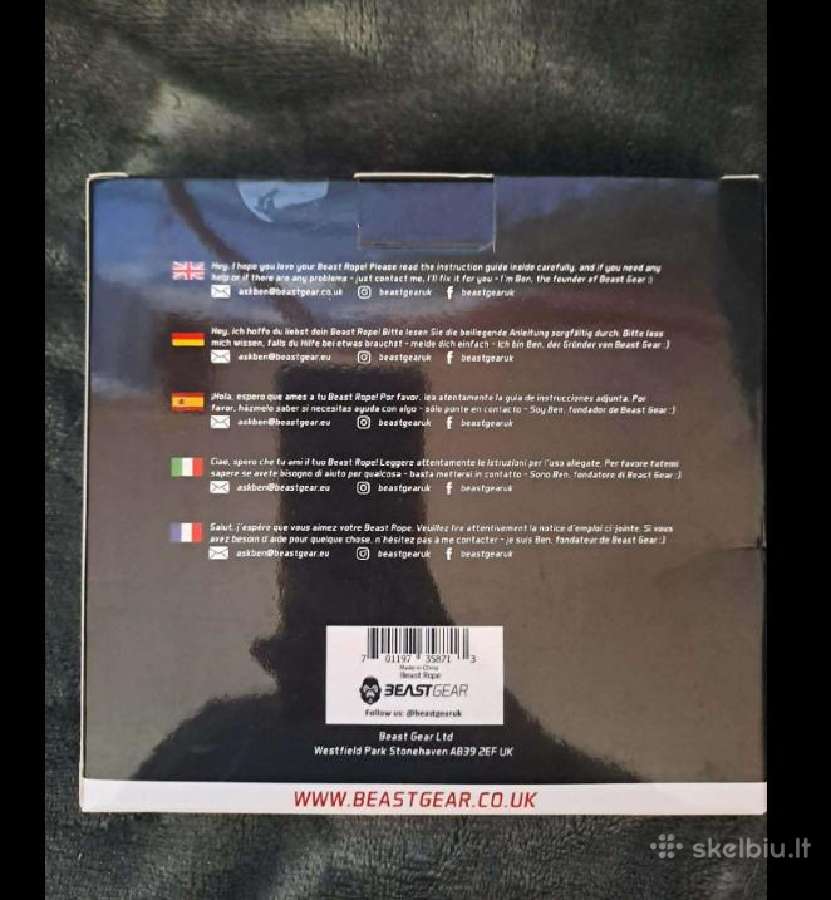 „Beast Gear“ greičio šokdynė „Beast Rope“ - nuotraukos Nr. 2
