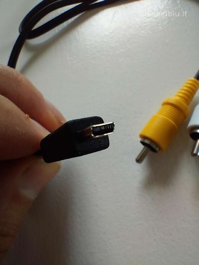 2 Rca x mini Usb kabelis - nuotraukos Nr. 2
