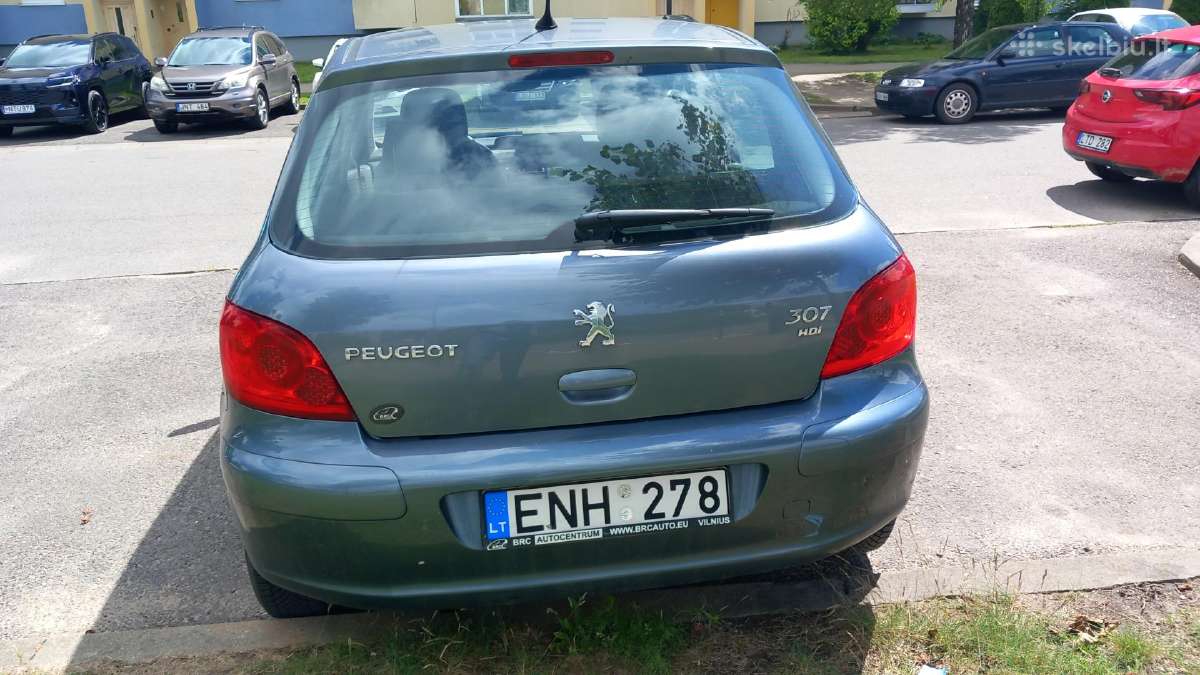 Parduodu Peugeot 307 - nuotraukos Nr. 4