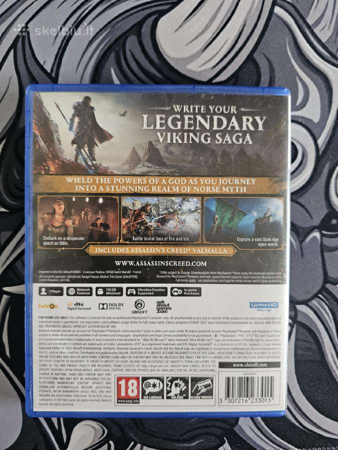 Ac valhalla Ragnarok edition ps5 - nuotraukos Nr. 2