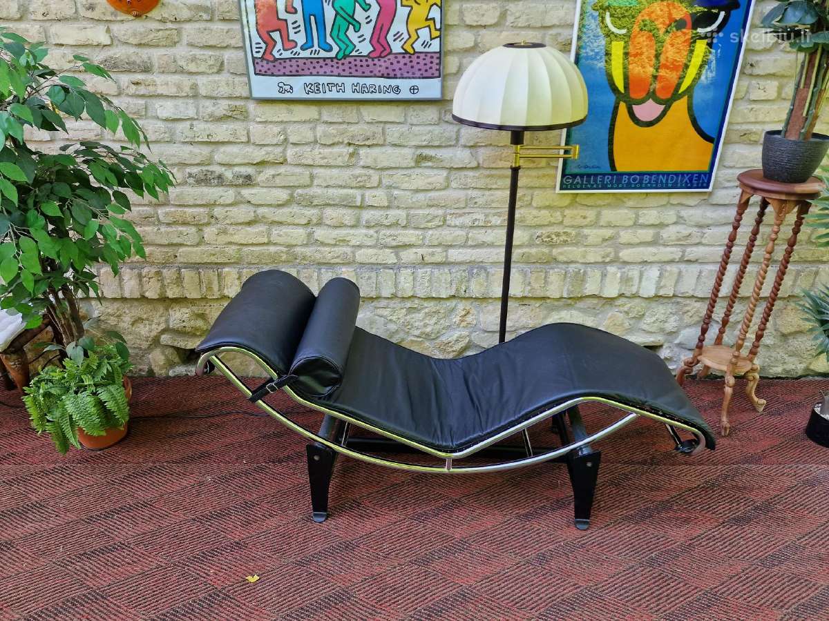 Vintažinis mid century autorinis šezlongas - nuotraukos Nr. 4