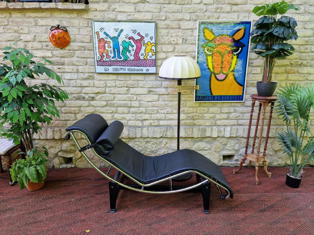 Vintažinis mid century autorinis šezlongas - nuotraukos Nr. 6