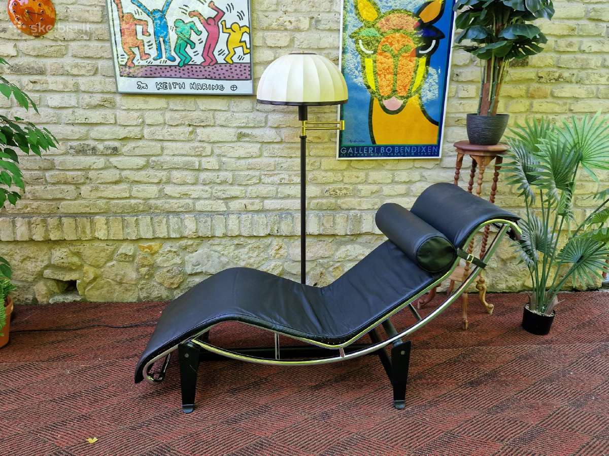 Vintažinis mid century autorinis šezlongas - nuotraukos Nr. 14