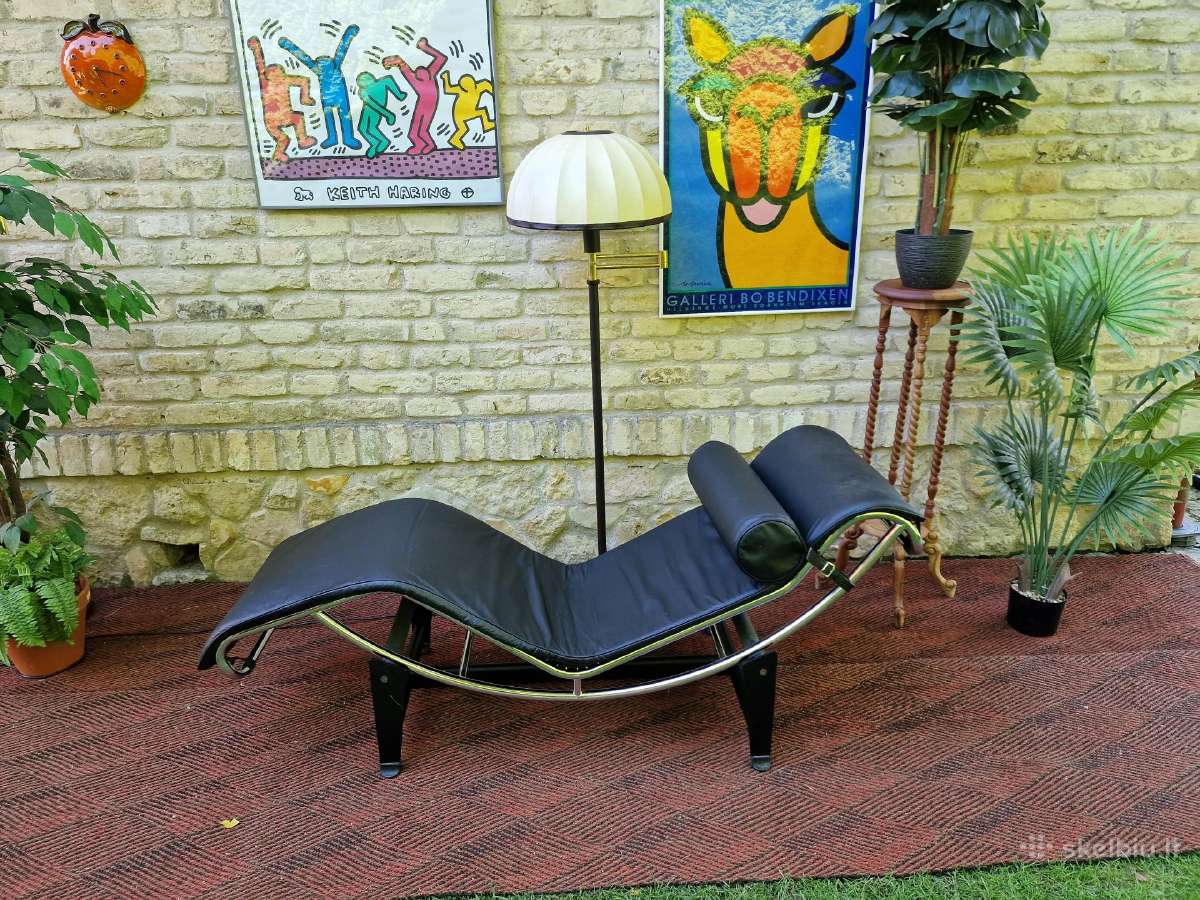 Vintažinis mid century autorinis šezlongas - nuotraukos Nr. 20