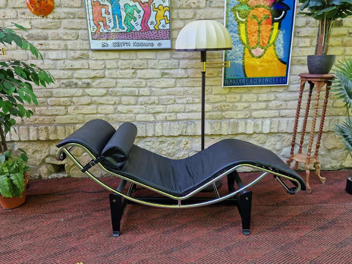 Vintažinis mid century autorinis šezlongas - nuotraukos Nr. 27