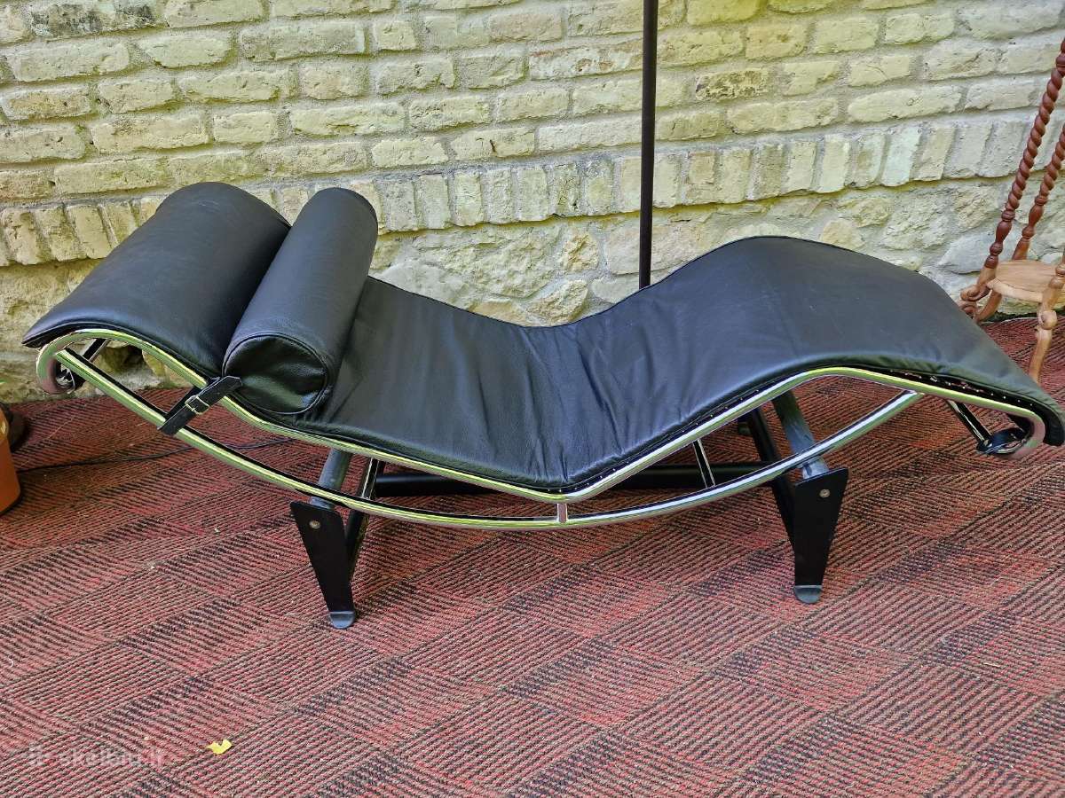 Vintažinis mid century autorinis šezlongas - nuotraukos Nr. 30