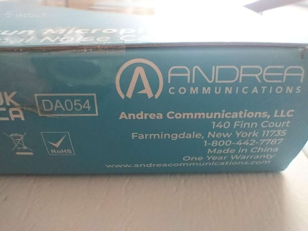 Šautuvo mikrofonas Andrea Communications Sg-110m - nuotraukos Nr. 13