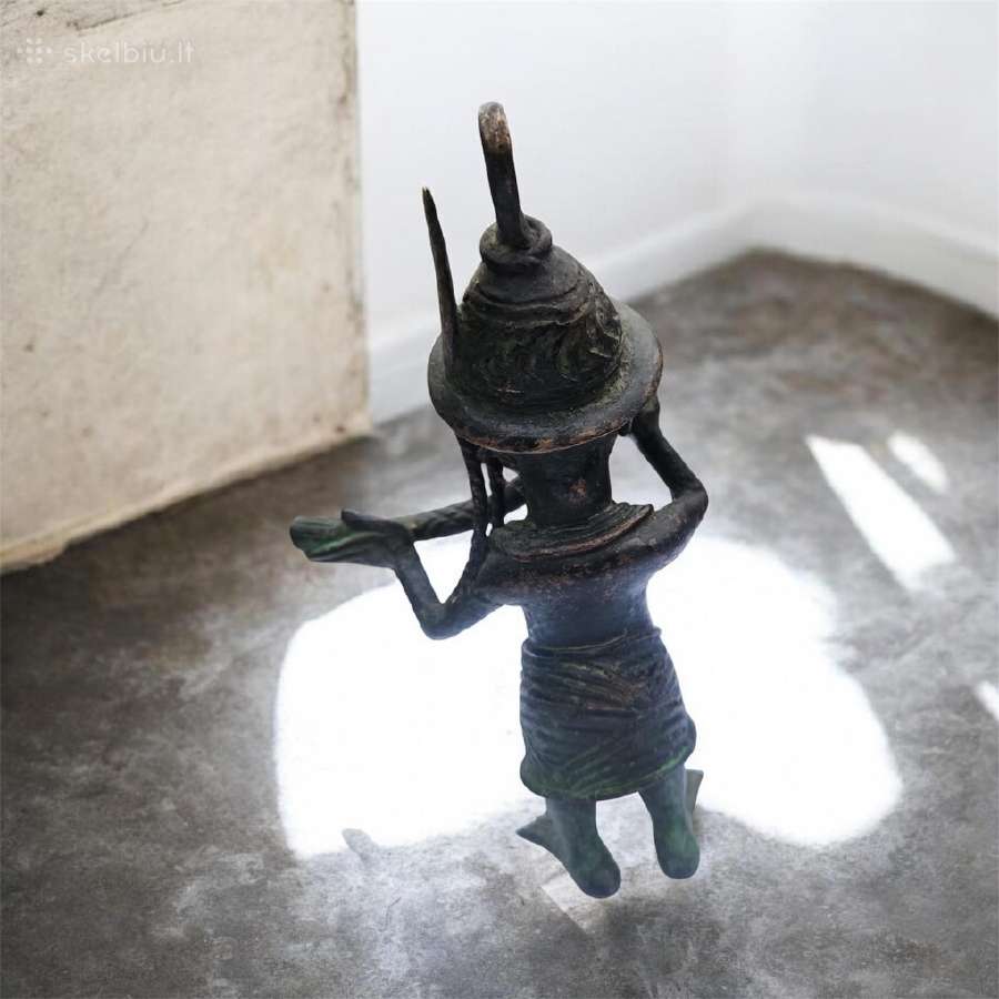 Africa bronze art statue - nuotraukos Nr. 4