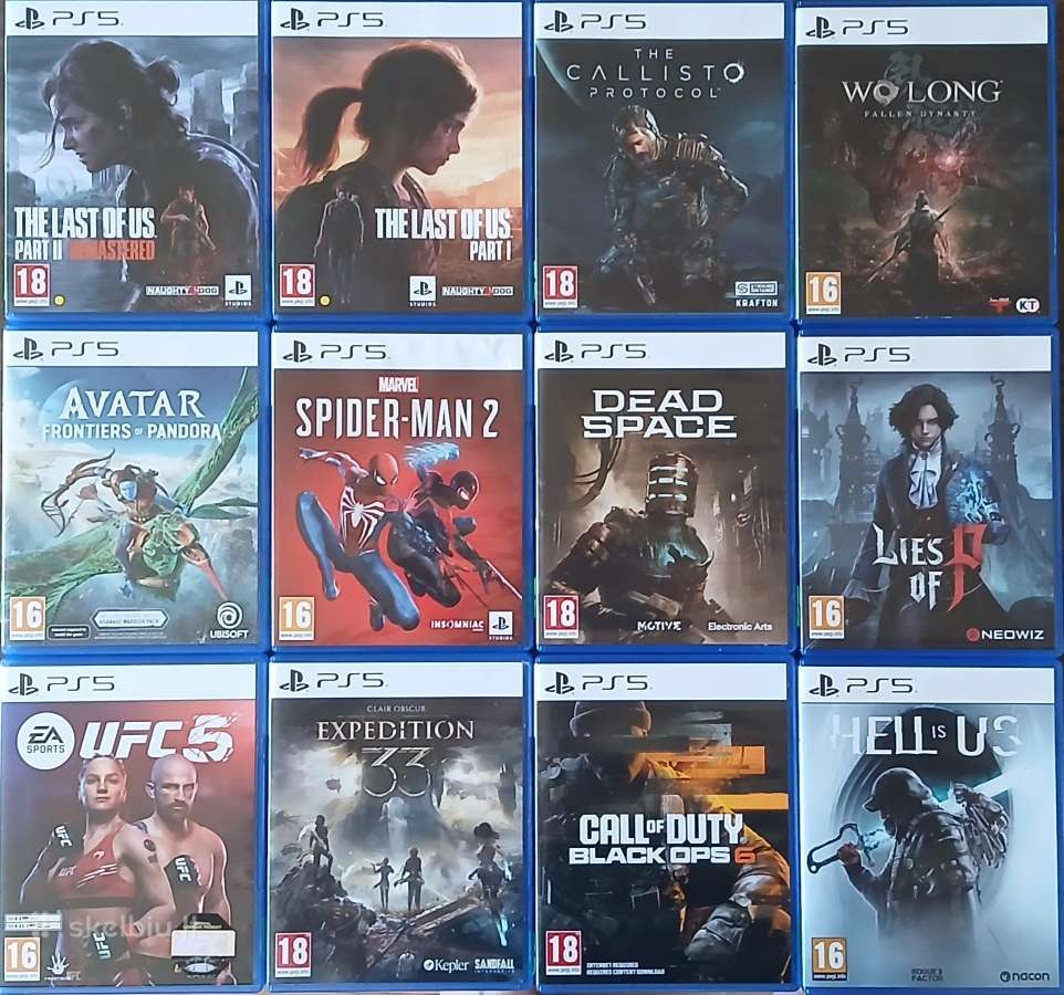 Ps5 žaidimai - nuotraukos Nr. 2