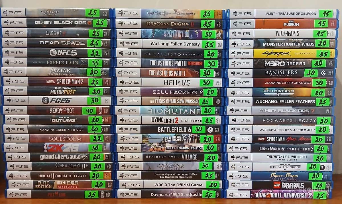 Ps5 žaidimai - nuotraukos Nr. 6