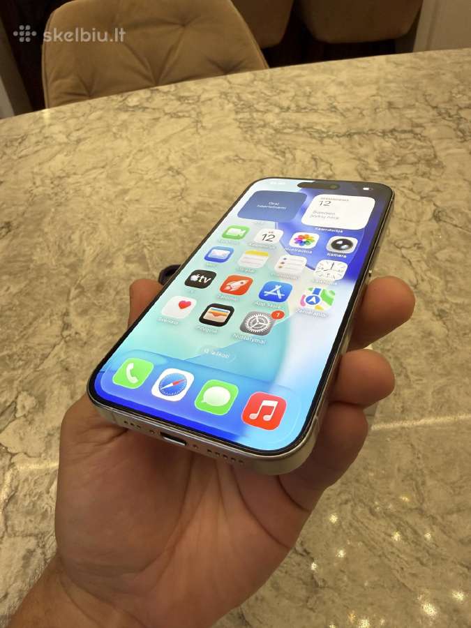 iPhone 15 pro, 256gb 100% baterija - nuotraukos Nr. 12