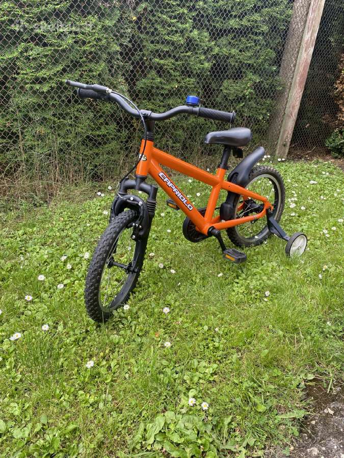 Vaikiškas dviratukas 16" - nuotraukos Nr. 3