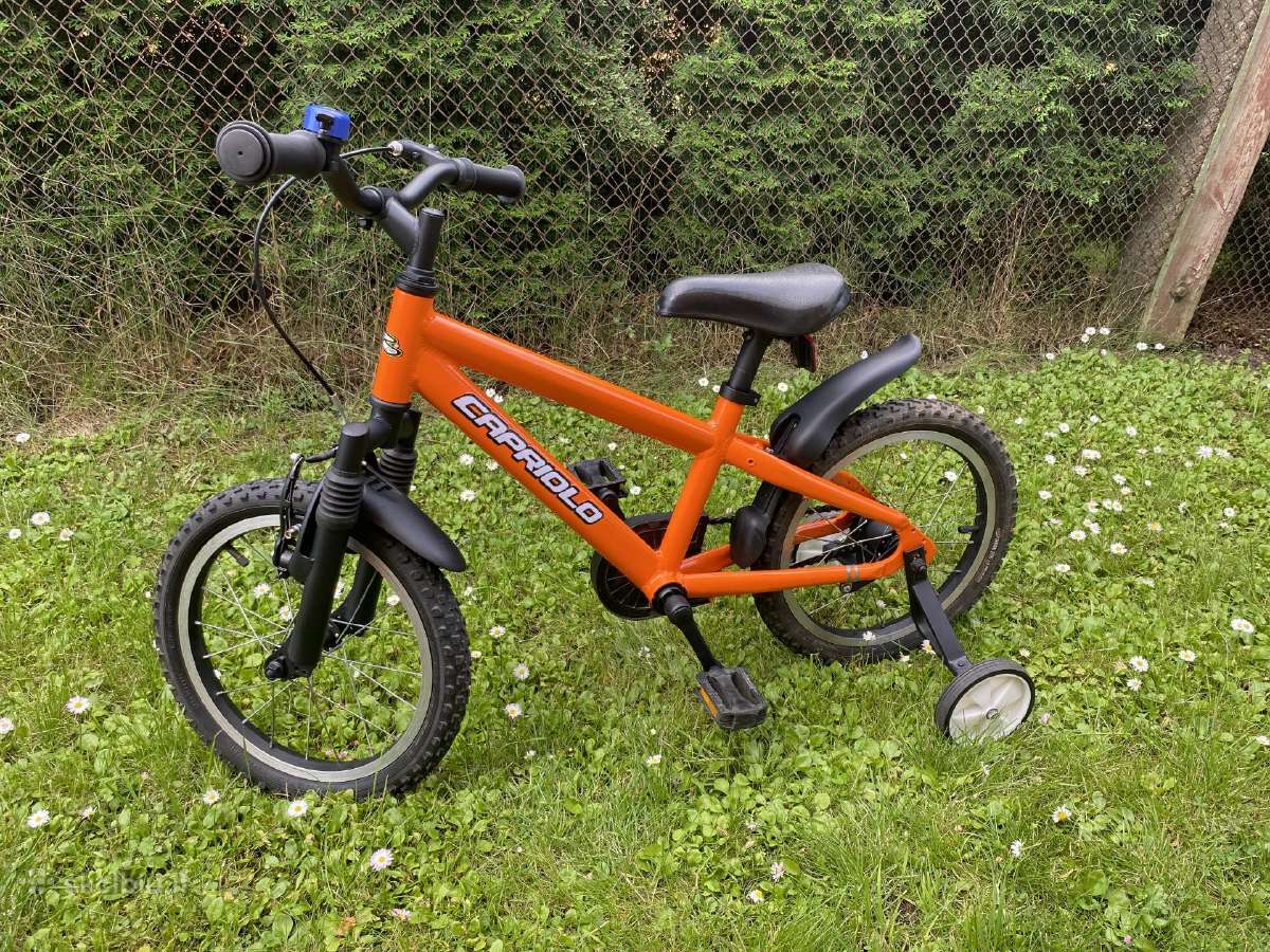Vaikiškas dviratukas 16" - nuotraukos Nr. 5