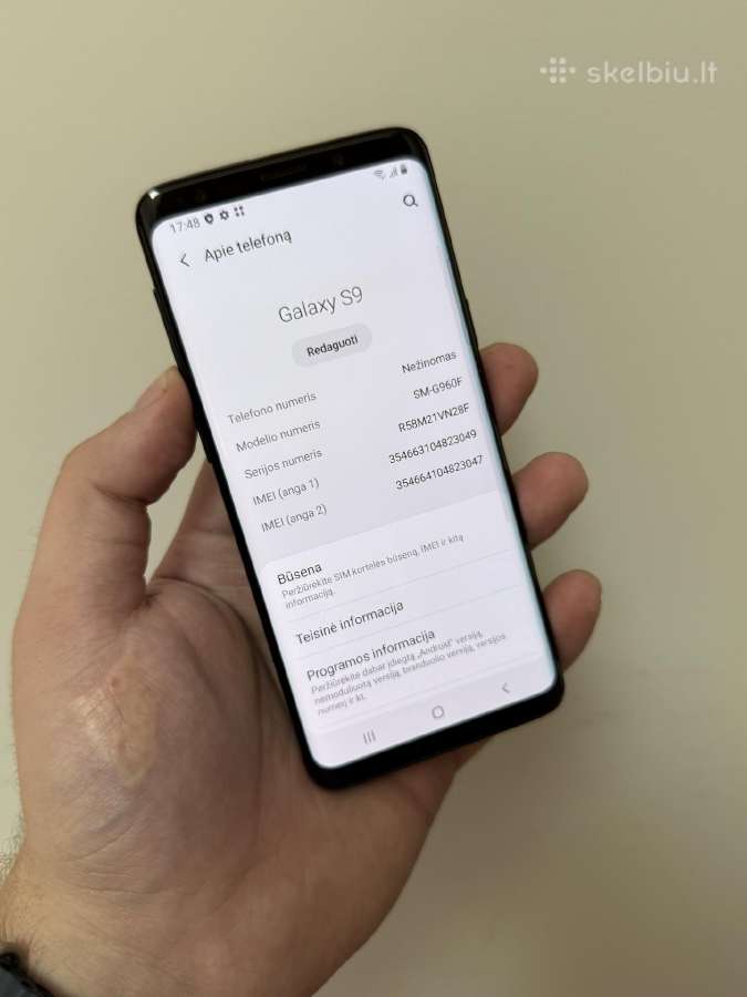 Samsung S9 - nuotraukos Nr. 4