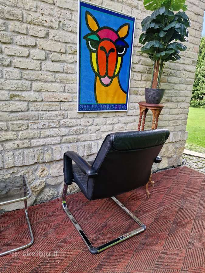 Vintažinė Bauhaus st.odinė konsolinė kėdė - nuotraukos Nr. 6