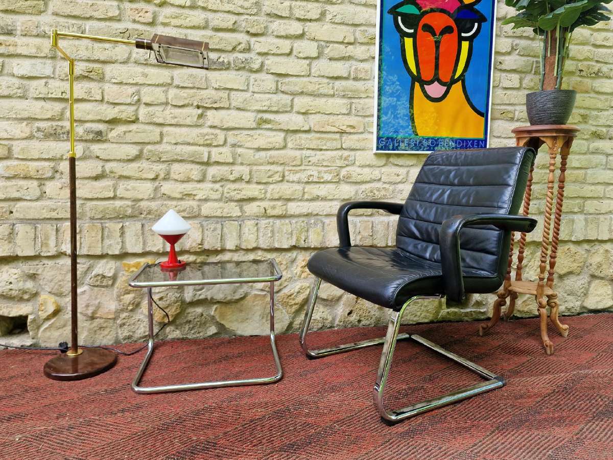 Vintažinė Bauhaus st.odinė konsolinė kėdė - nuotraukos Nr. 8
