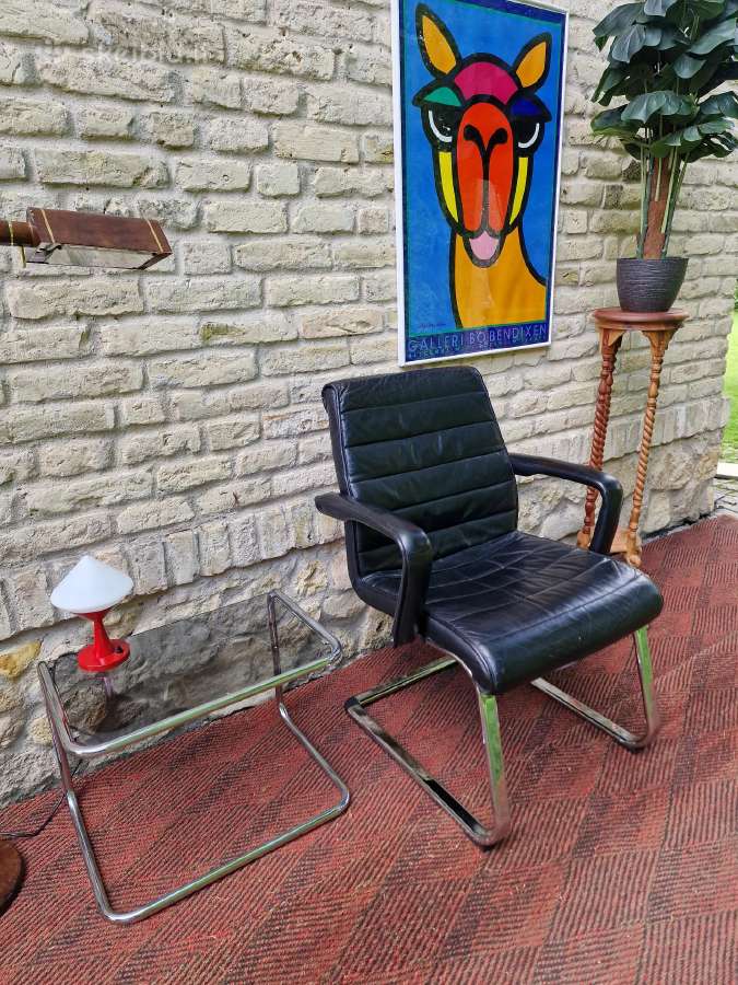 Vintažinė Bauhaus st.odinė konsolinė kėdė - nuotraukos Nr. 17