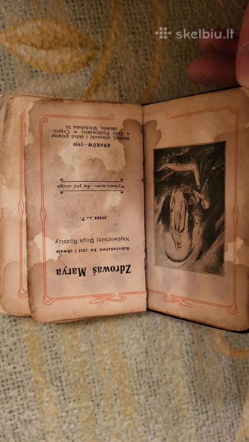 Antikvarinės maldaknygės - nuotraukos Nr. 5
