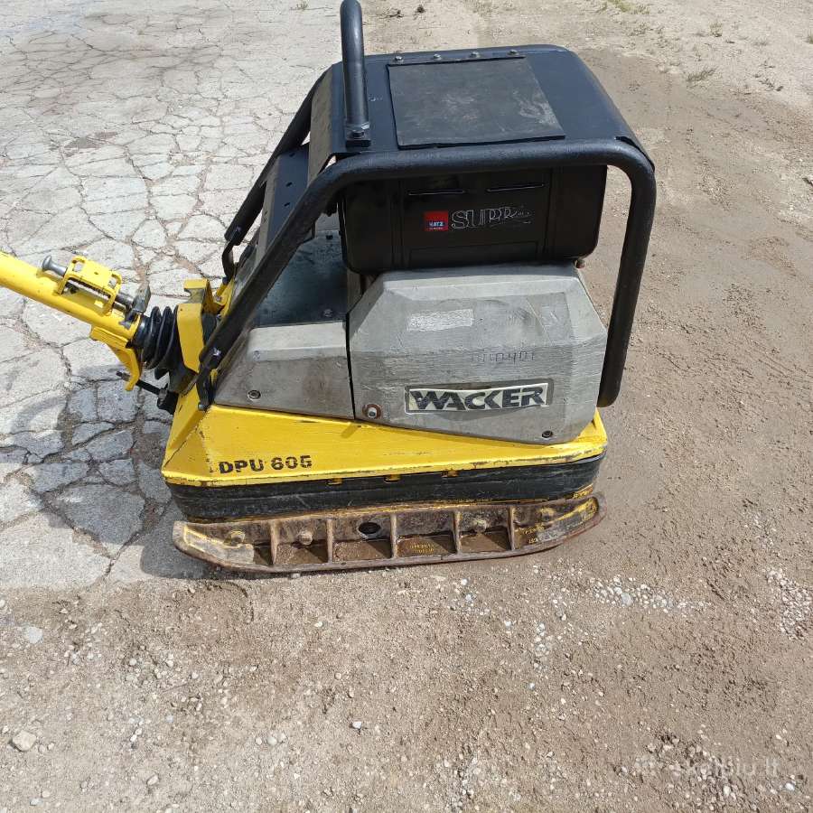 Wacker Dpu 6055 500kg vibroplokštė - nuotraukos Nr. 3