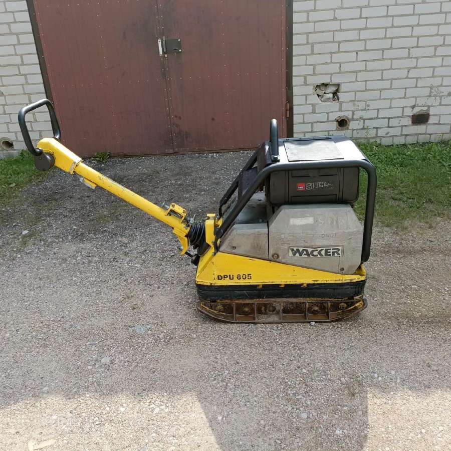 Wacker Dpu 6055 500kg vibroplokštė - nuotraukos Nr. 7