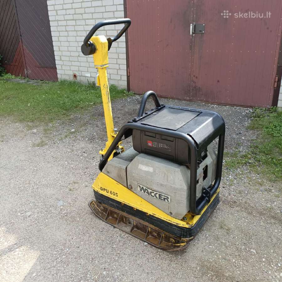 Wacker Dpu 6055 500kg vibroplokštė - nuotraukos Nr. 10