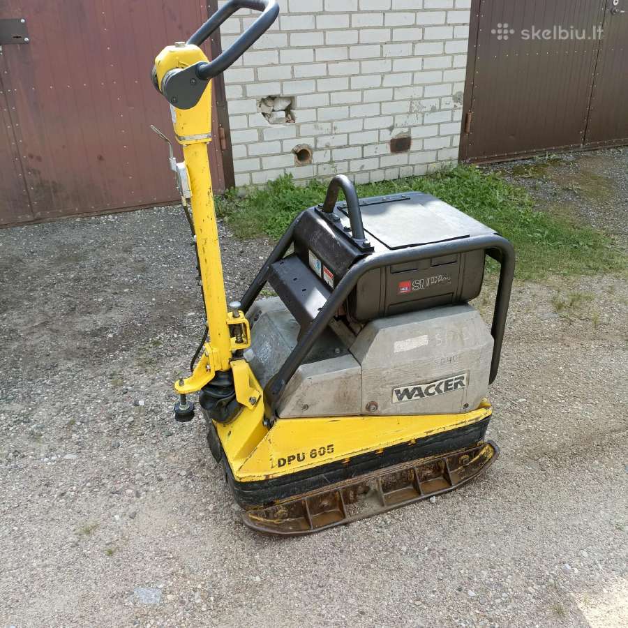 Wacker Dpu 6055 500kg vibroplokštė - nuotraukos Nr. 11
