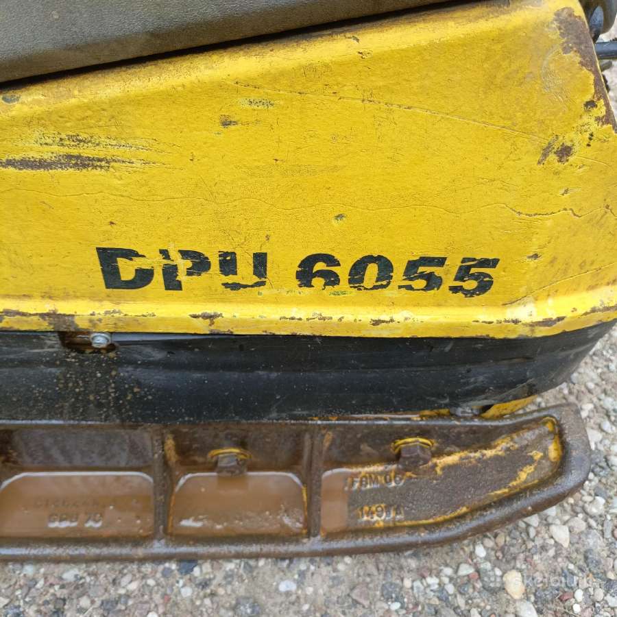 Wacker Dpu 6055 500kg vibroplokštė - nuotraukos Nr. 12