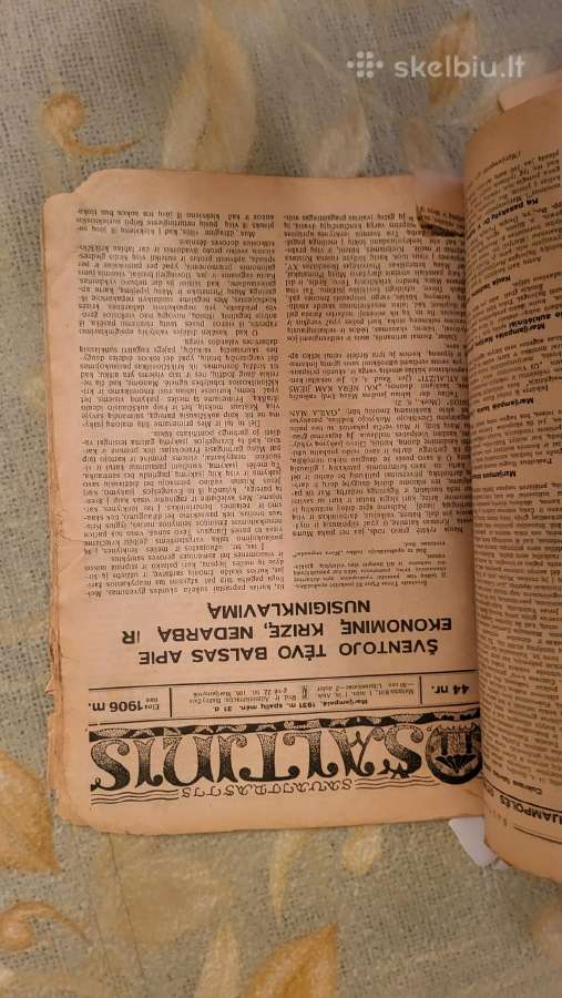 Antikvariniai laikraščiai - nuotraukos Nr. 7
