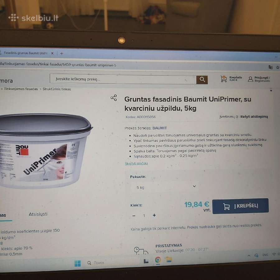 Tinkas ir gruntas Baumit. - nuotraukos Nr. 5