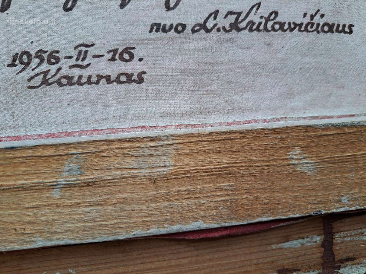 Senas sovietmečio laikų paveikslas. - nuotraukos Nr. 3