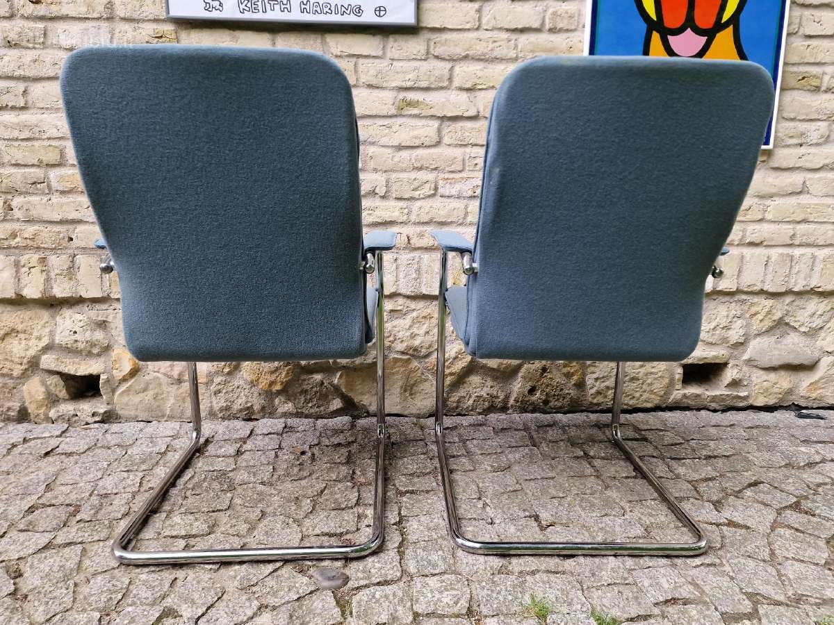 Vintažinės mid century Bauhaus st. kėdės - nuotraukos Nr. 12