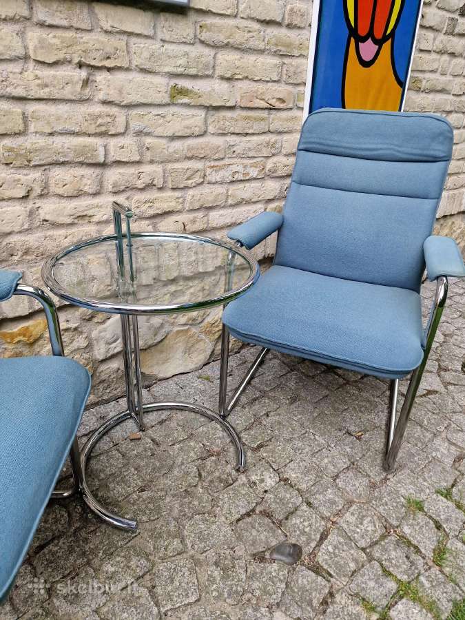 Vintažinės mid century Bauhaus st. kėdės - nuotraukos Nr. 20
