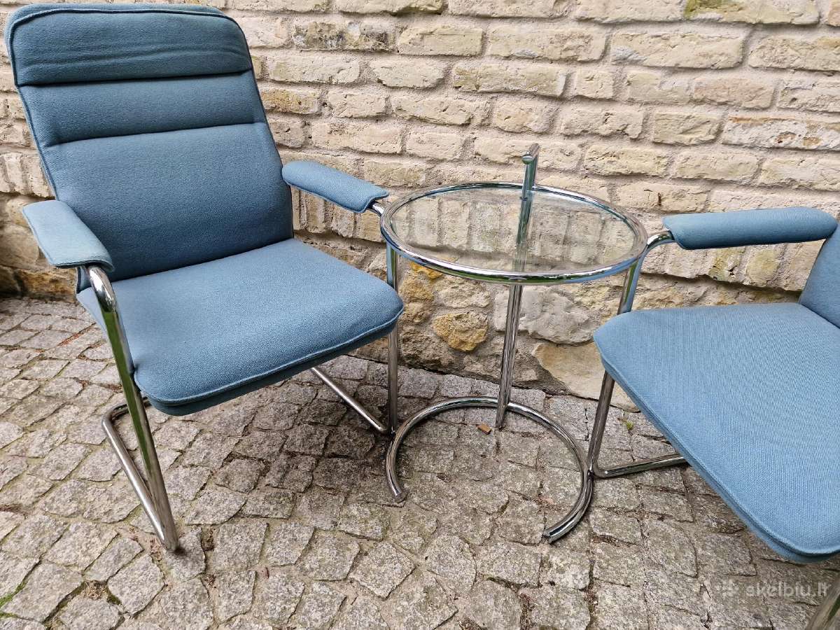 Vintažinės mid century Bauhaus st. kėdės - nuotraukos Nr. 22