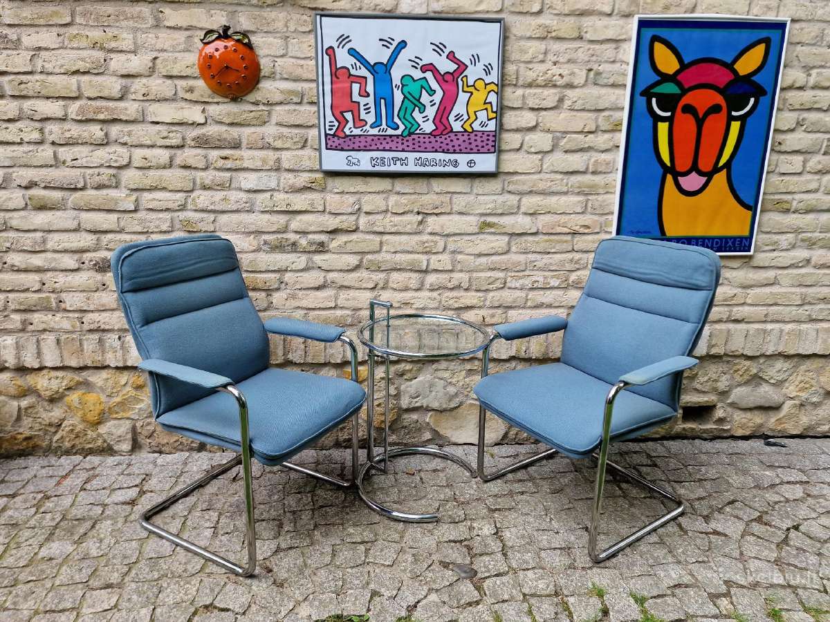 Vintažinės mid century Bauhaus st. kėdės - nuotraukos Nr. 24
