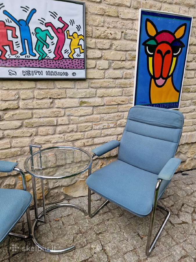 Vintažinės mid century Bauhaus st. kėdės - nuotraukos Nr. 26