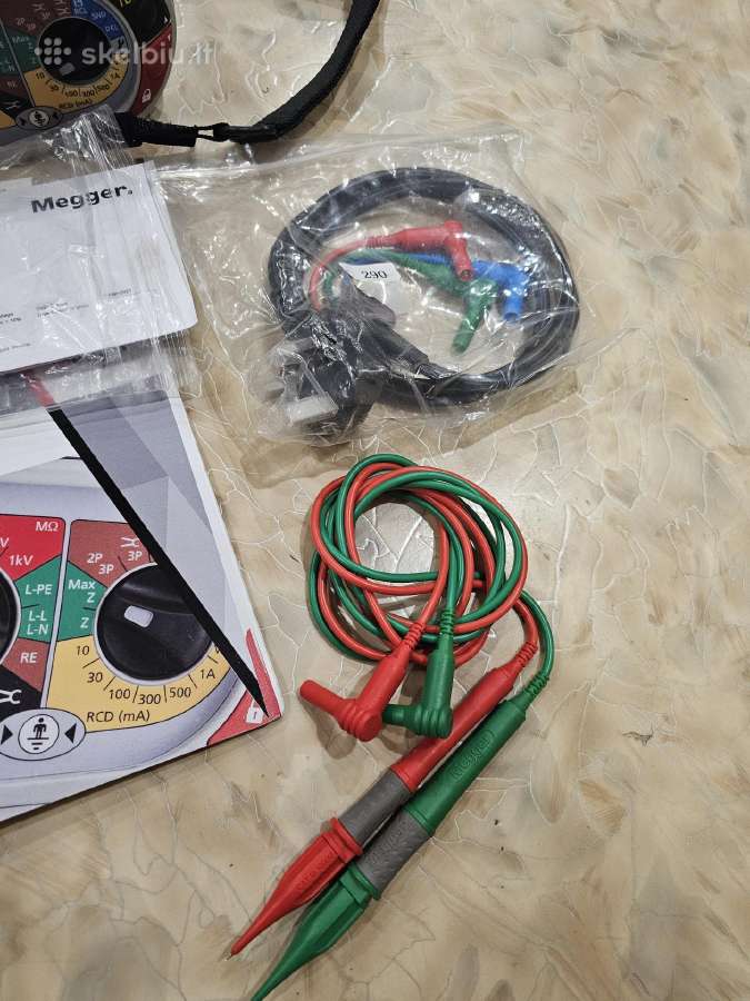 Megger Mft1741 multifunkcinis testeris su bluetoot - nuotraukos Nr. 6