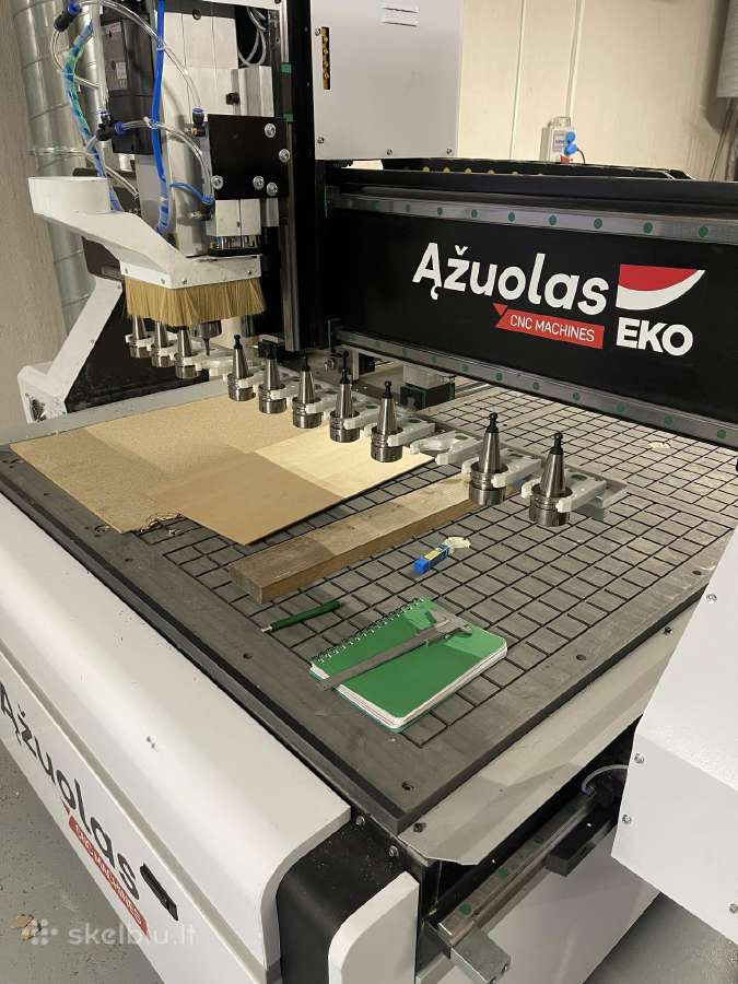 CNC Ąžuolas Eko frezavimo staklės - nuotraukos Nr. 6